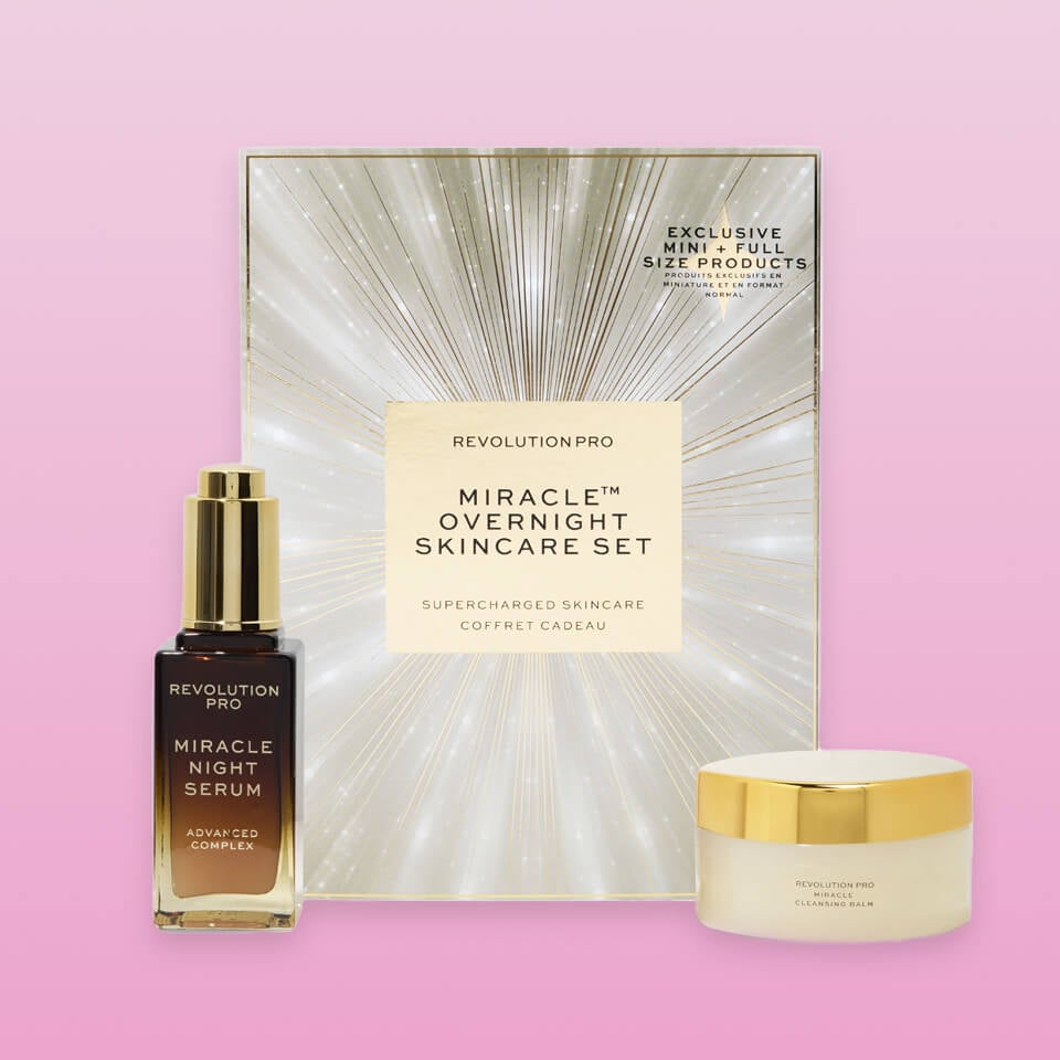 An image of Revolution Pro Ultimate Miracle Overnight Skincare Gift Set